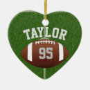 Search for football coach christmas tree decorations Player