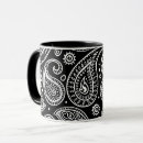 Search for paisley pattern design mugs White