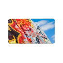 Search for graffiti return address labels Yellow