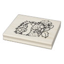 Search for hedgehog rubber stamps Cottagecore