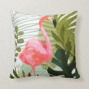 Search for tropical birds cushions Palm leaves