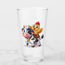 Search for cow and chicken tumblers Farm
