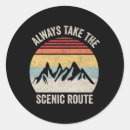 Search for lost stickers Road trip