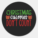 Search for calories stickers Xmas