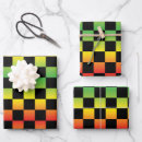 Search for rasta wrapping paper Red