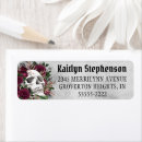 Search for gothic skull return address labels Dark