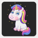 Search for cute cartoon unicorn stickers Magic