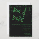 Search for green halloween invitations Spooky