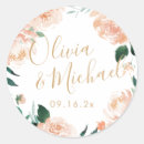 Search for romantic garden wedding stickers Modern