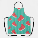 Search for watermelon aprons Fruit pattern