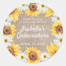 Search for sunflower on burlap stickers For her