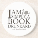 Search for book lover coasters Reader
