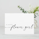 Search for flower girl proposal Elegant
