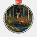 Search for retro deer christmas tree decorations Woodland