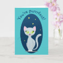 Search for cute cartoon cat cards Pun