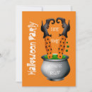 Search for cauldron halloween invitations Gothic