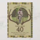 Search for deer hunting birthday invitations Hunter