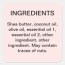Search for ingredient labels Soap