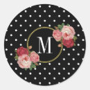 Search for black polka dot stickers Pink