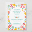 Search for happy easter invitations Floral