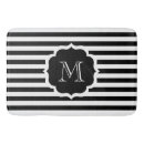Search for black and white striped bath mats Trendy