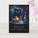 Search for black halloween cards Witchy