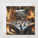 Search for billiard christmas cards Snooker