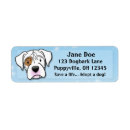 Search for boxers return address labels Cartoon
