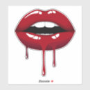 Search for big red lips stickers Makeup
