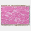 Search for pink camo blankets Army