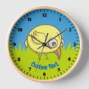 Search for cute cartoon character clocks Bird