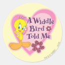 Search for tweety bird stickers Looney tune character