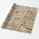 Search for newspaper wrapping paper Antique