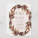 Search for autumn wreath invitations Botanical