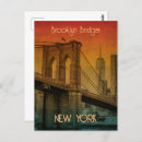 Search for retro brooklyn bridge postcards Vintage