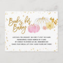 Search for pink gold pumpkin invitations Books for baby