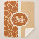 Search for giraffe print blankets Brown