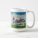 Search for maine lighthouses mugs New england