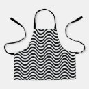 Search for black and white chevron aprons Stripes