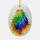 Search for rainbow colors christmas tree decorations Rainbows