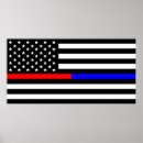 Search for for a firefighter posters Flag