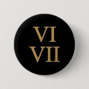 Search for number six badges Fashion