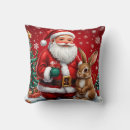 Search for santa claus cushions Rosy cheeks