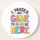 Search for video game coasters Girl