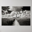Search for ocean lighthouse art Black and white