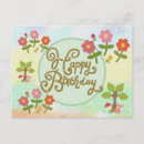 Search for birthday card postcards Vintage