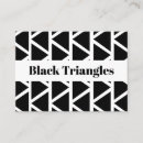 Search for triangle business cards Fashion