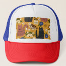 Search for vintage bird hats Illustration