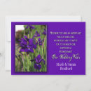 Search for purple vow renewal wedding invitations Vows