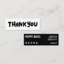 Search for white note business cards Black and white